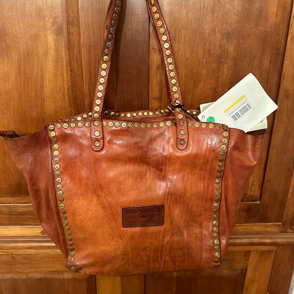NWT Campomaggi Italian Leather Tote